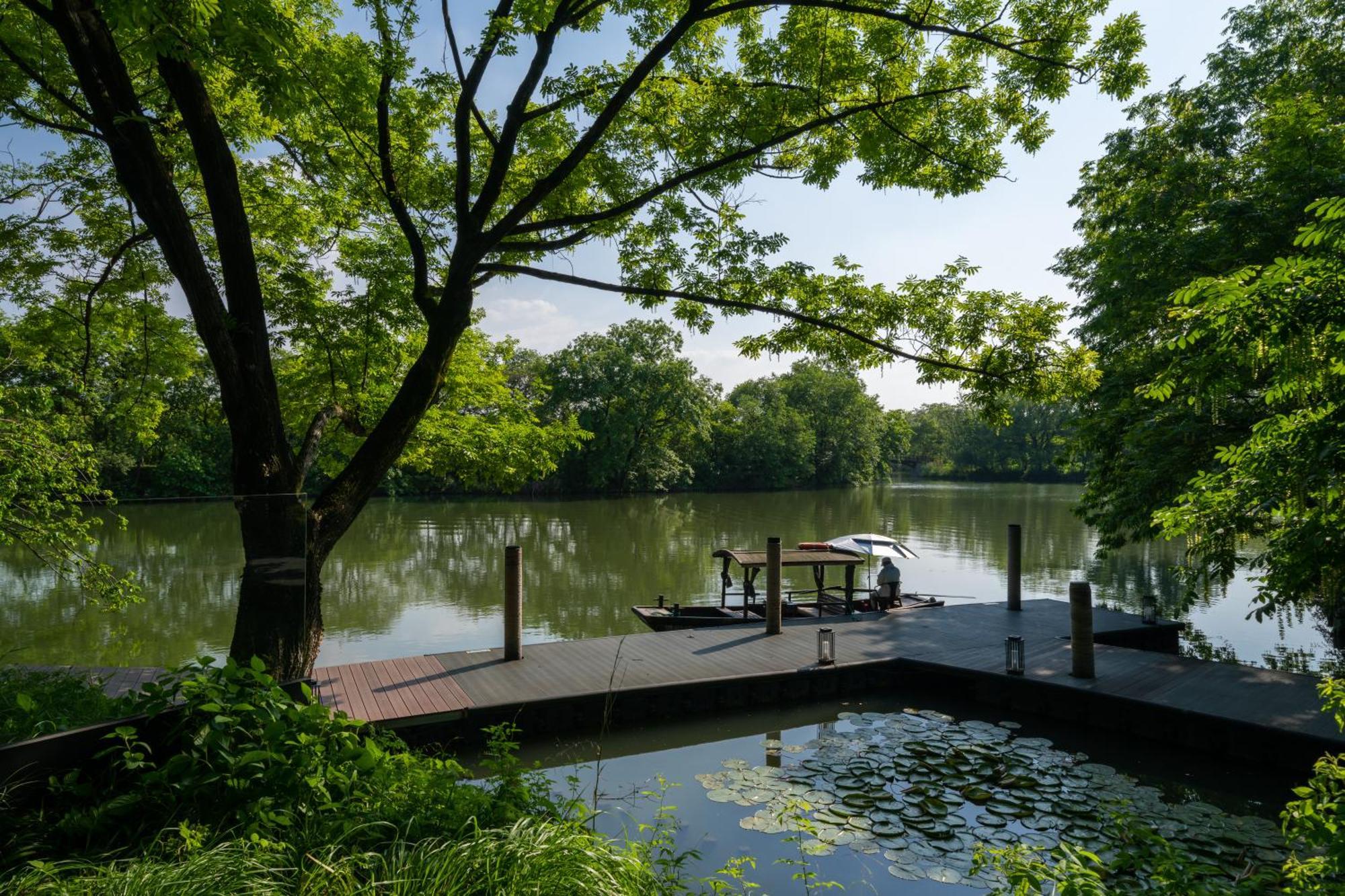 Muh Shoou Xixi Hotel Hangzhou Buitenkant foto